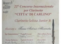 Zălăuanul Antonio Tărău, pe podium la Concursul Internațional pentru Clarinet din Italia